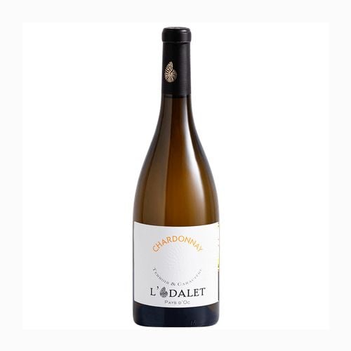 Rượu Vang Trắng Chardonnay 2020 13,5% L'Odalet 750Ml- 