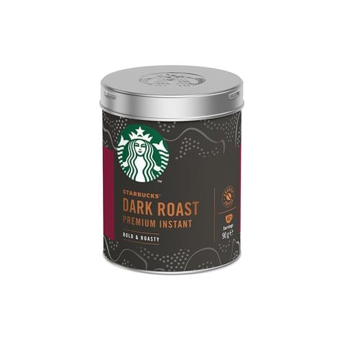 Dark Roast Premium Instant Café Starbucks 90G