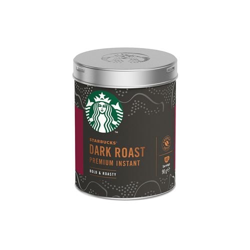 Cà Phê Hòa Tan Cao Cấp Rang Đậm Starbucks 90G- 