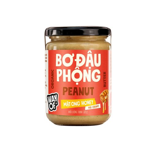 Bơ Đậu Phộng Mật Ong Way Of 220G- 