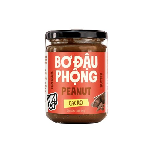 Bơ Đậu Phộng Cacao Way Of 220G- 