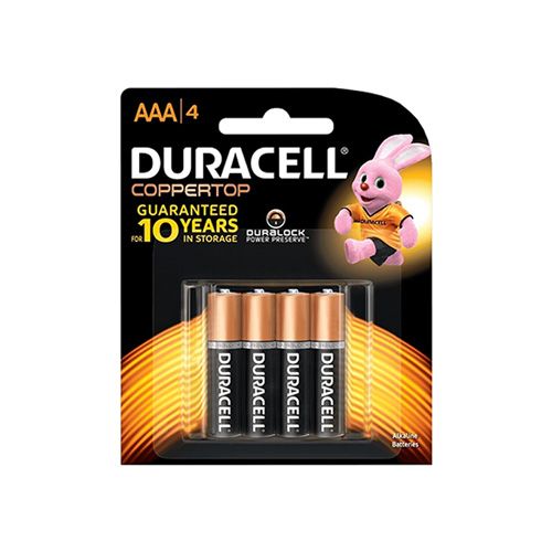 Coppertop Alkaline Aaa4 Duracell- 