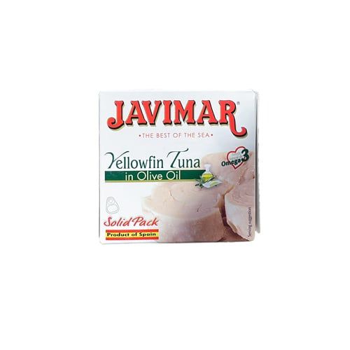 Canned Yellow Fin Tuna In Olive Oil Javimar 92G