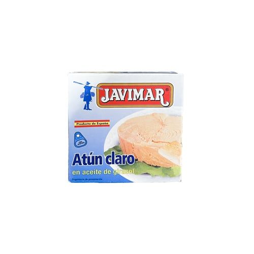 Canned Yellow Fin Tuna In Sunflower Oil Javimar 80G- 