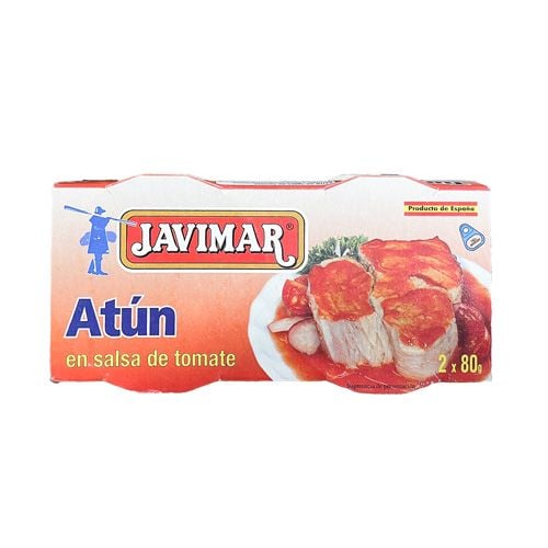 Canned Tuna In Tomatoes Sauce Javimar 160G