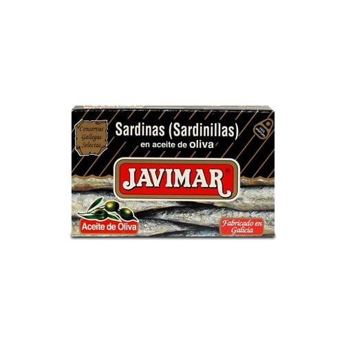 Canned Sardine In Olive Oil 7/10Pcs Javimar 90G
