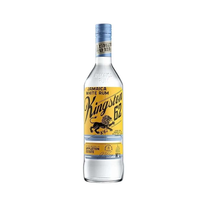 Jamaica White Rum Kingston 62 750Ml- 