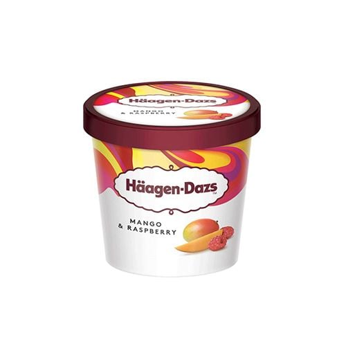Mango Raspberry Minicup Haagen-Dazs 100Ml- 