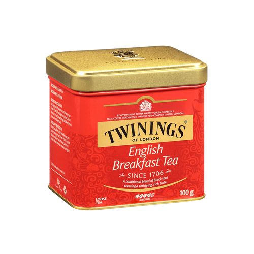 English Breakfast Black Tea Twinings 100G (Hp)