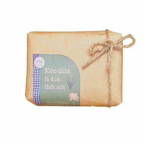 Kẹo Dừa Thốt Nốt Vị Lá Dứa Chái Bếp 250G- 