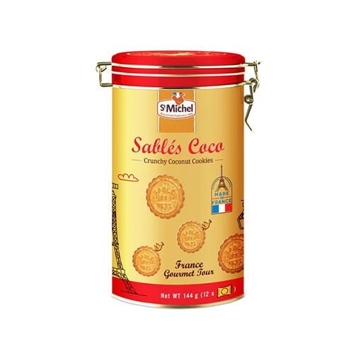 Butter Biscuits Sablés Coco St Michel 144G (Hp)- 