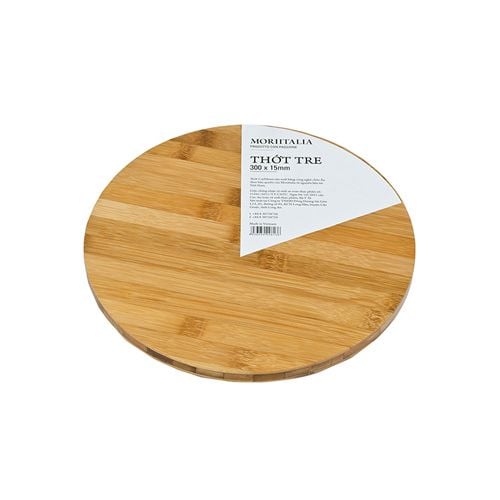 Circle Bamboo Chopping Board Moriitalia 30X1.5