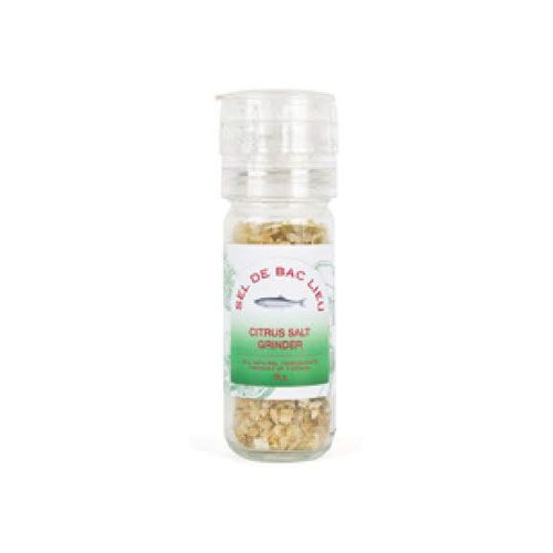 Hỗn Hợp Muối Thô Và Lá Chanh Bạc Liêu 70G