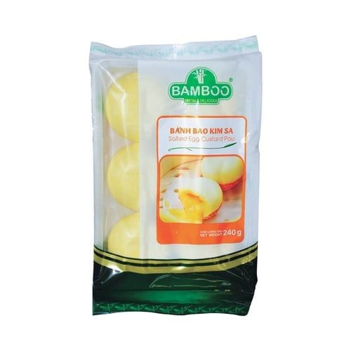 Bánh Bao Kim Sa Bamboo 240G