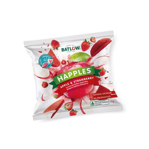 Freeze Dried Apple Cover Strawberry Powder Batlow 15G