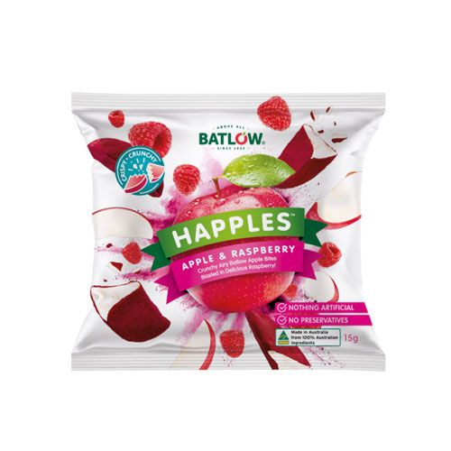 Freeze Dried Apple Cover Raspberry Batlow 15G- 