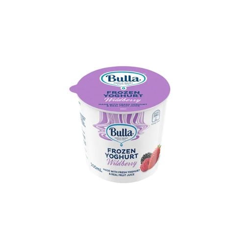 Frozen Yoghurt Strawberry Bulla 200Ml- 