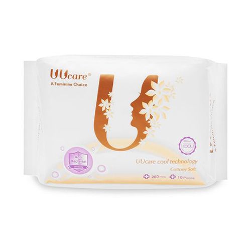 Băng Vệ Sinh Cool Tech Ngày & Đêm Uucare 28Cm