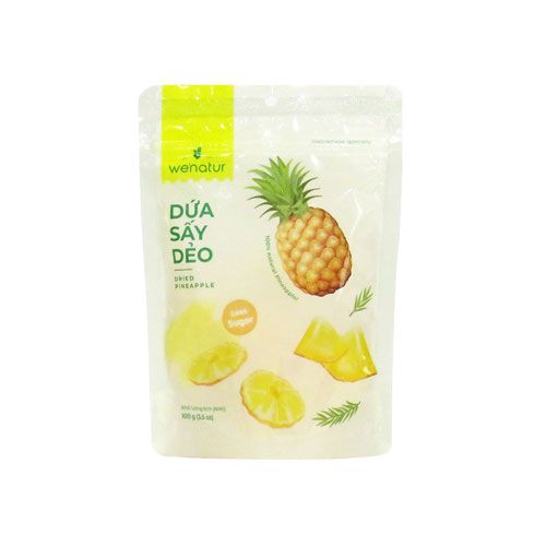 Dried Pineapple We'Natur 100G- 