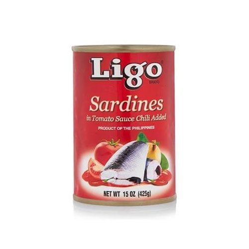 Sardine In Tomato Sauce Chilli Added Ligo 425G- 