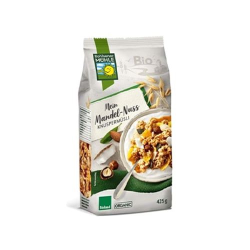 Ngũ Cốc Giòn Hạnh Nhân Dừa Hữu Cơ Muehle 400G