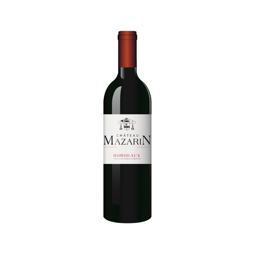 Rượu Vang Đỏ Bordeaux 2021 Chateau Mazarin 750Ml- 