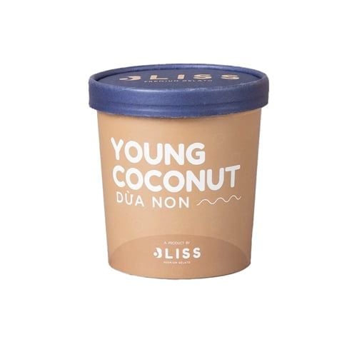 Premium Gelato Coconut Bliss 473Ml Nam An Market
