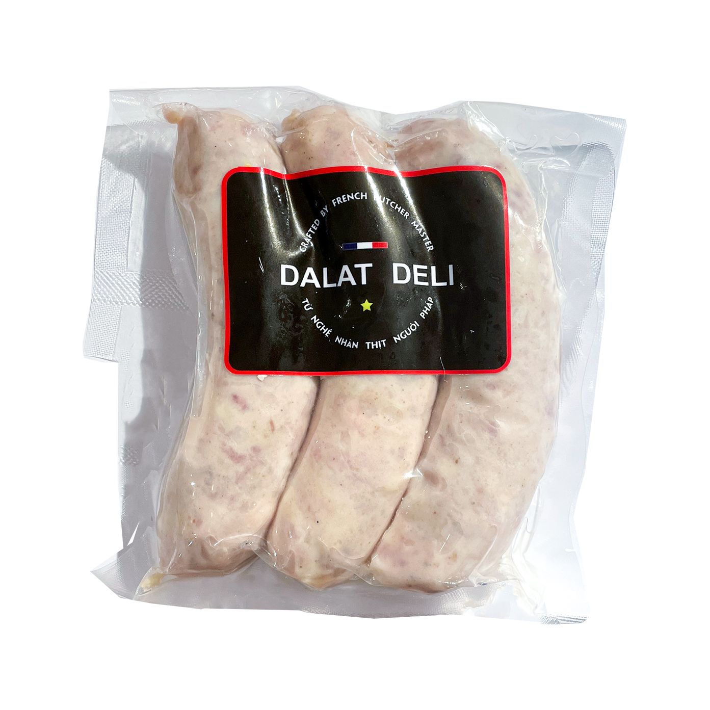 Xúc Xích Heo Thảo Dược 80/100G Dalat Deli 300G- 