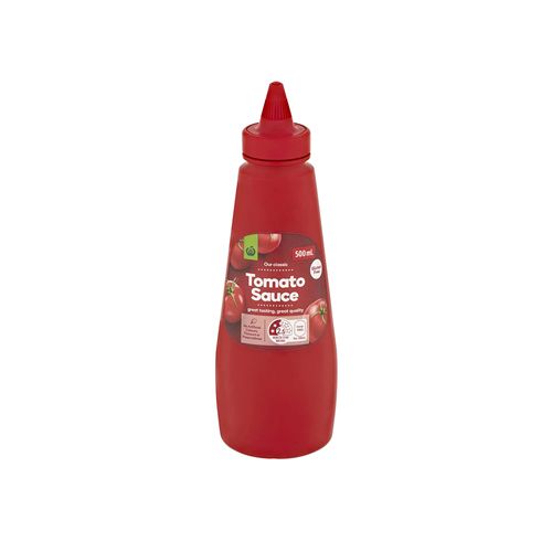 Tomato Sauce Squeeze Woolworth 500Ml Nam An Market