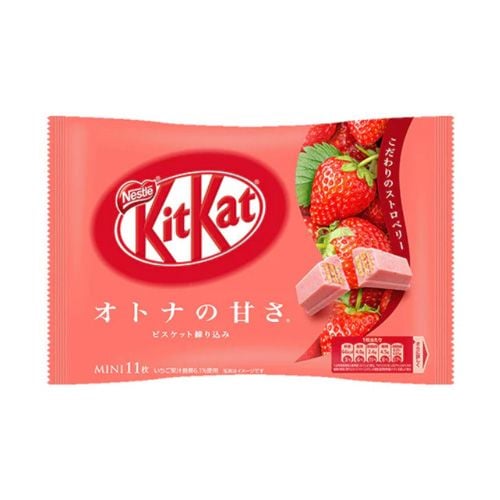 Bánh Chocolate Vị Dâu Tây Nhật Kitkat 113G