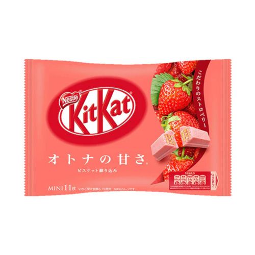 Bánh Chocolate Vị Dâu Tây Nhật Kitkat 113G- 