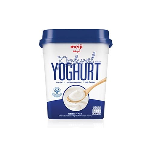 Yogurt Plain Low Fat Meiji 500G- 
