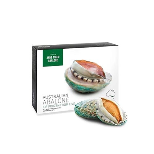 Frozen Aus. Abalone Ocean Gems Box 5-6Pc/500G