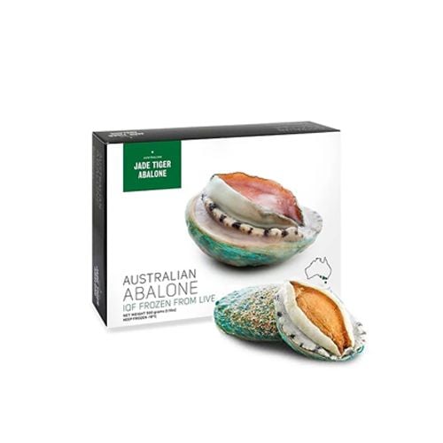 Frozen Aus. Abalone Ocean Gems Box 5-6Pc/500G- 