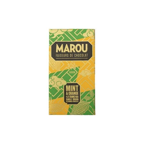 Chocolate Đồng Nai 68% Vị Cam Bạc Hà Marou 24G