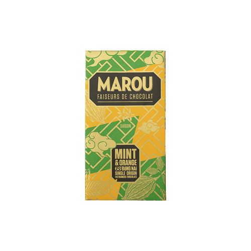 Chocolate Đồng Nai 68% Vị Cam Bạc Hà Marou 24G- 