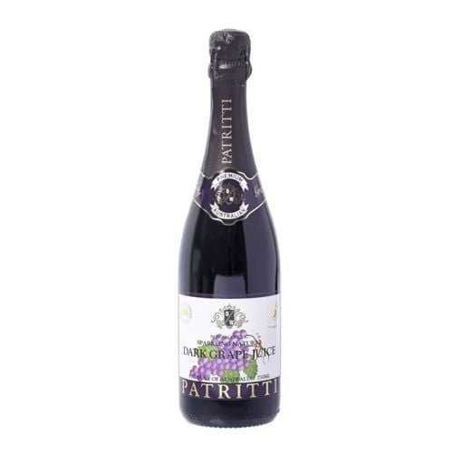 Sparkling Natural Dark Grape Juice Patritti 750Ml- 