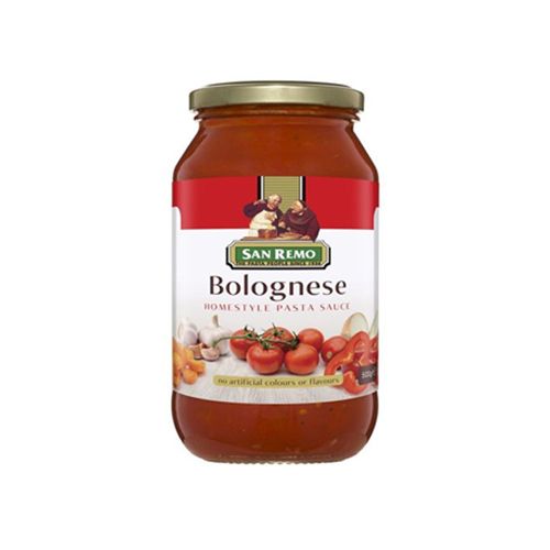 Pasta Sauce Bolognese San Remo 500G- 