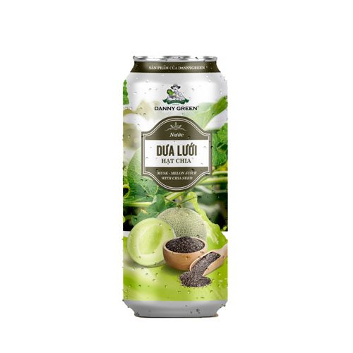 Musk Melon Juice Chia Seeds Danny Green 320Ml- 