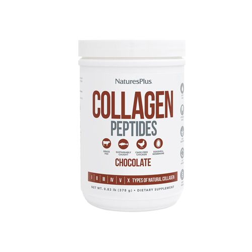 Collagen Peptides Chocolate Natures Plus 378G- 