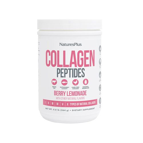 Collagen Peptides Berry Lemonade Natures Plus 364G