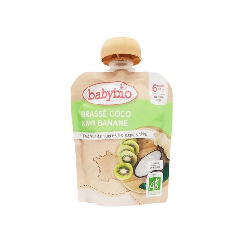 Org. Coconut Yogurt For Kids Kiwi & Banana Babybio 85G- 