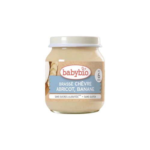 Org Goat Yogurt For Kids Aoricot & Banana Babybio 130G