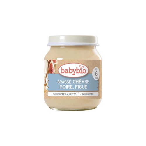 Org Goat Yogurt For Kids Pear & Figs Babybio 130G