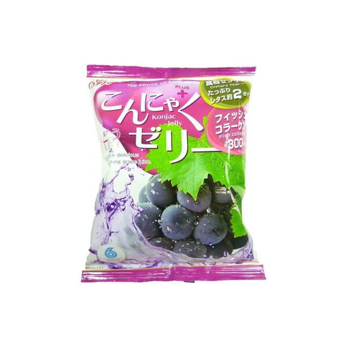 Collagen Grape Juice Jelly Konjac 108G- 