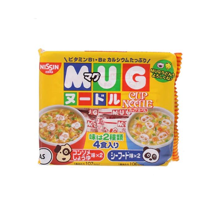 Mì Mug Vị Hải Sản Cho Bé Nissin 96G- 