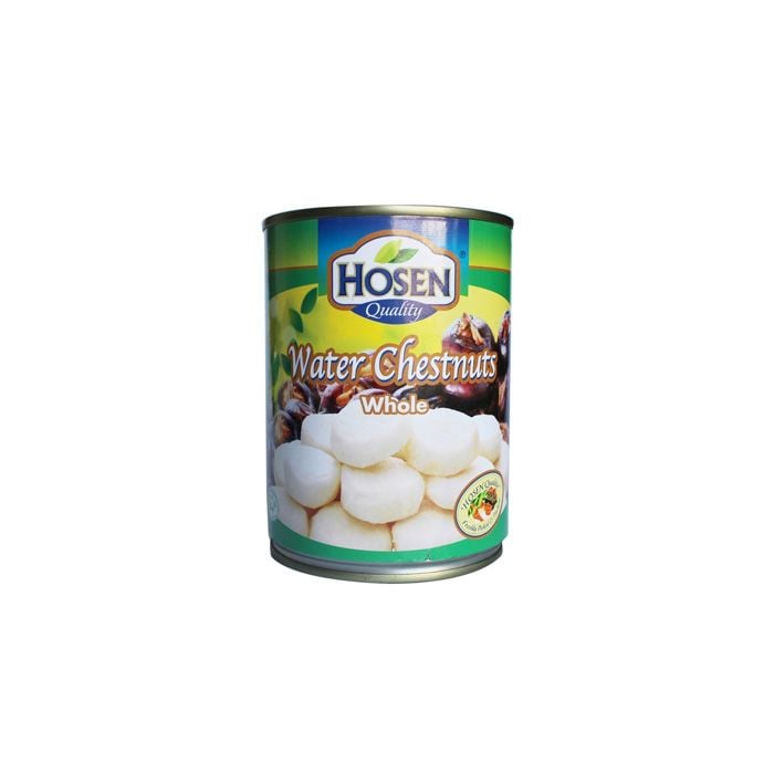 Water Chestnuts Whole Hosen 565G- 