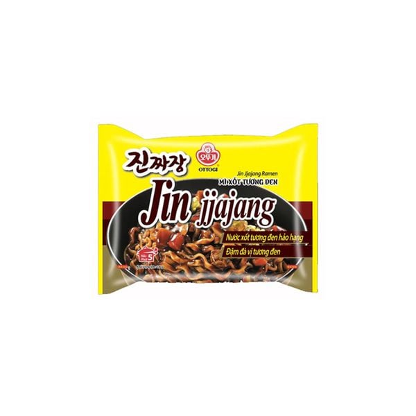Instant Ramen Black Soy Jin Ottogi 135G