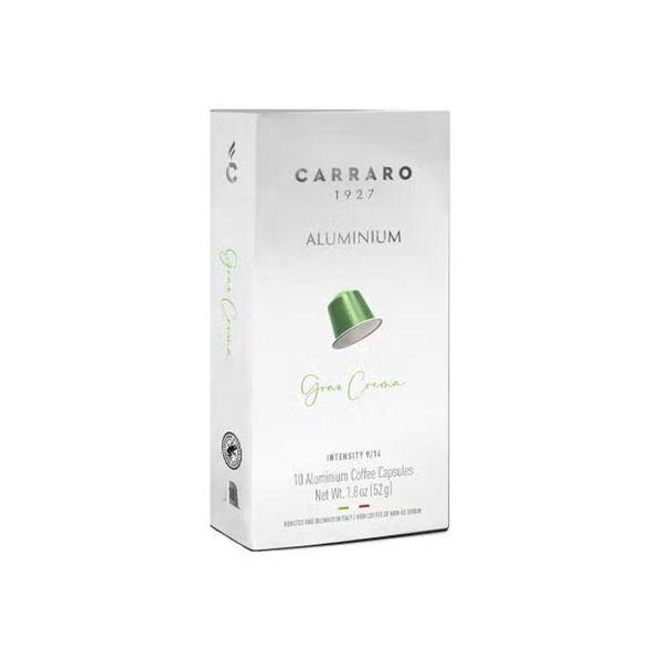 Coffee Capsule Gran Crema Carraro 55G