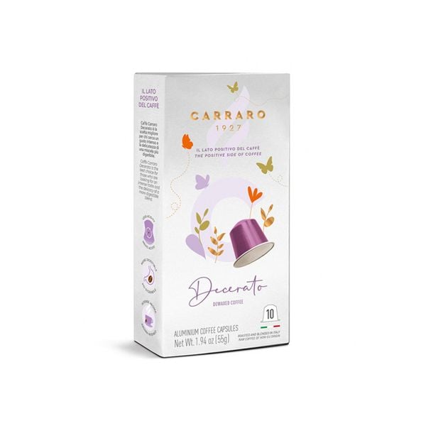 Coffee Capsule Decerato Carraro 55G